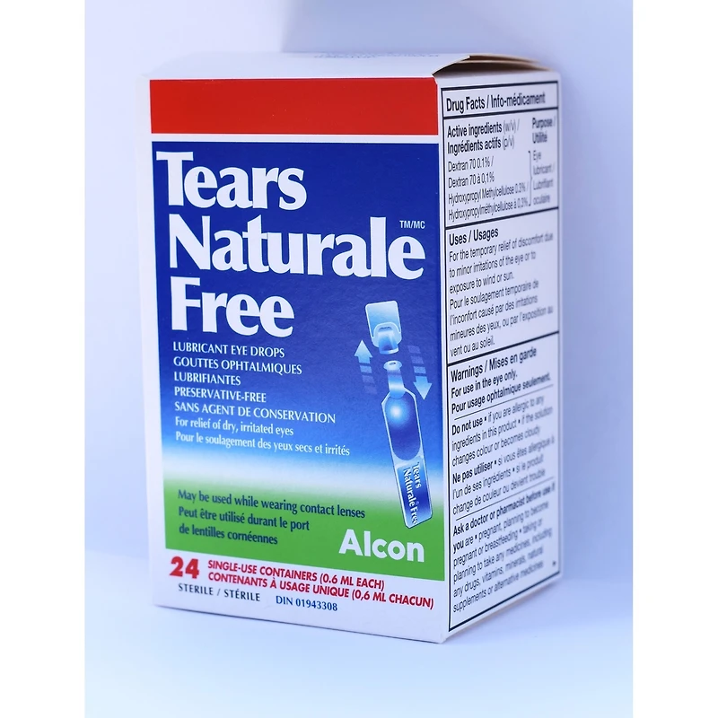 Tears Naturale Free Lubricant Eye Drops Preservative Free