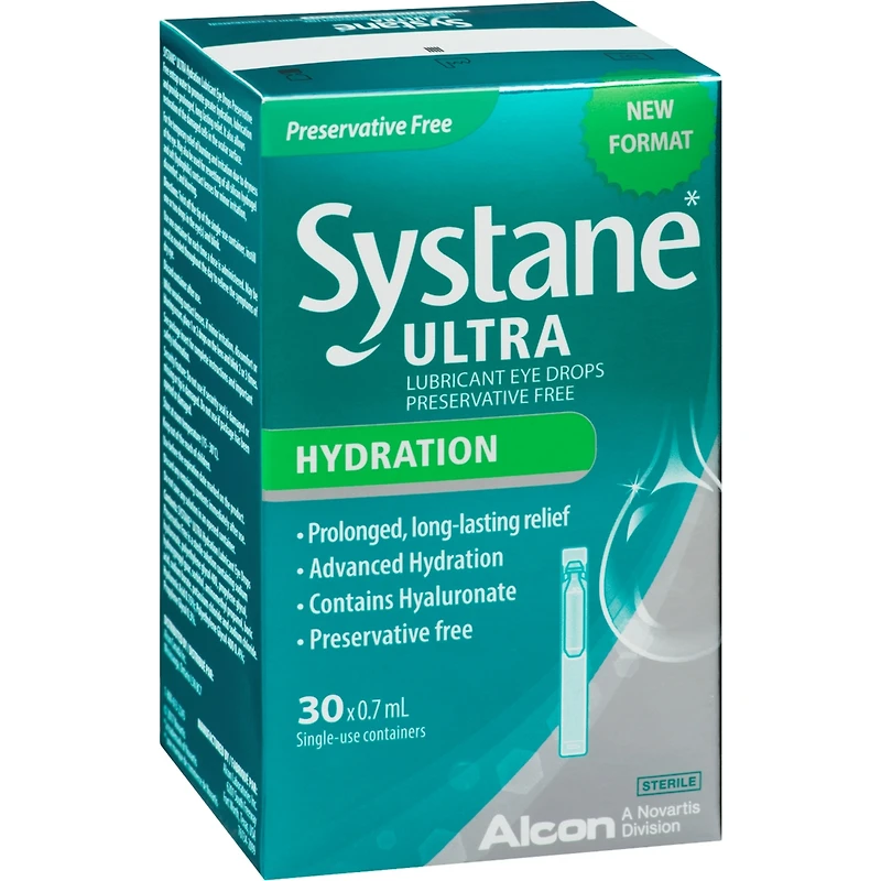 Systane® Ultra Hydration Preservative Free Lubricant Eye Drops