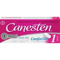 Canesten Combi Comprimé confort et crème externe 1 jour pour les infections à levures, 1 traitement