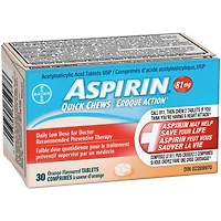 ASPIRIN 81mg, Daily Low Dose Enteric Coated Tablets