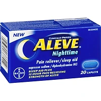 ALEVE Nuit, analgésique et aide-sommeil, naproxène sodique