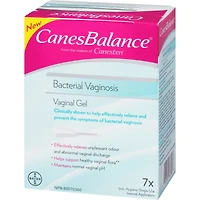 Gel vaginal CanesBalance pour traiter la vaginose bactérienne, élimination efficace des odeurs et des pertes vaginales, 7 applicateurs à usage unique