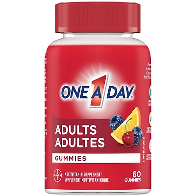 Adult Multivitamin Gummies - Daily Gummy Multivitamins For Men And Women With Vitamins A, B6, B12, C, D, E, Biotin and Zinc, Supports Immunity And Bone Health