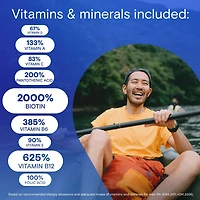 Men's Multivitamin Gummies - Daily Gummy Vitamins For Men With Vitamin A, C, D, Zinc For Immune And Bone Health, Biotin For Energy Metabolism, Vitamin E