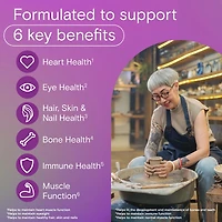 Multivitamins For Women 50 Plus - Daily Vitamins For Women With Vitamin A, B6, B12, C, D, E, Biotin, Calcium, Magnesium & Zinc, Helps Support Immune Function, Bone Health And More