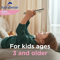 pour enfants – yeux secs, sans agent de conservation, lubrifiant de source naturelle