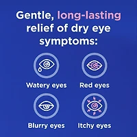 pour enfants – yeux secs, sans agent de conservation, lubrifiant de source naturelle