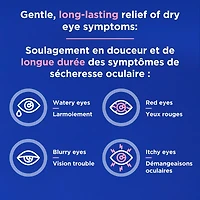 pour enfants – yeux secs, sans agent de conservation, lubrifiant de source naturelle