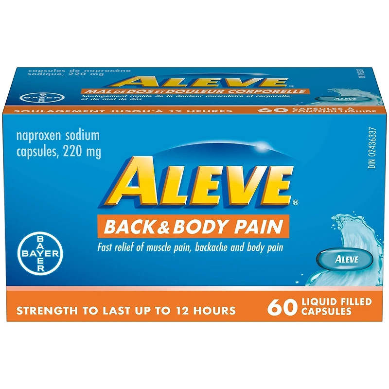 Aleve Back and Body 60s
