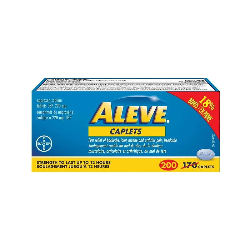Aleve Caplets 170 +30 Prime