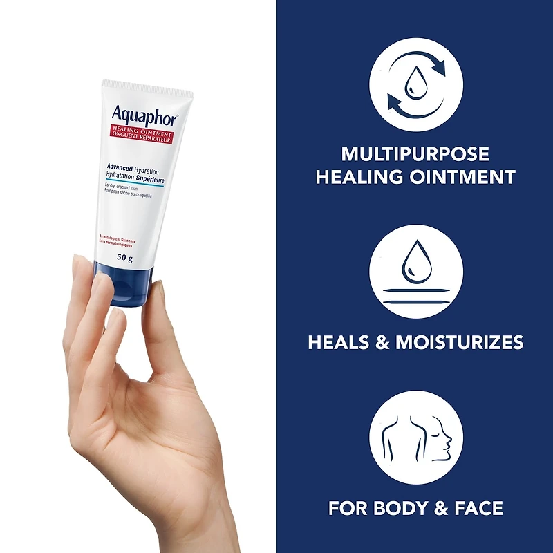 Aquaphor Multi-purpose Healing Ointment for Dry, Cracked Skin