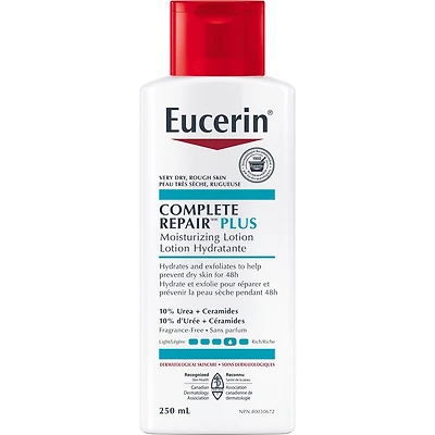Lotion hydratante pour le corps Complete Repair Plus pour peau sèche et rugueuse