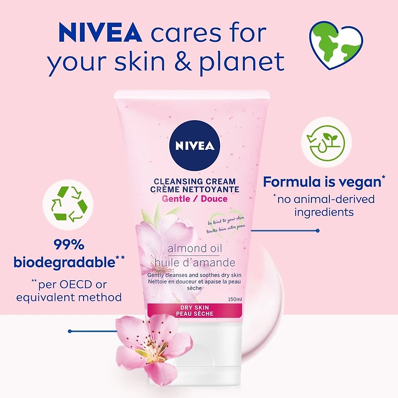 NIVEA Face wash, Face cleanser, 150ml