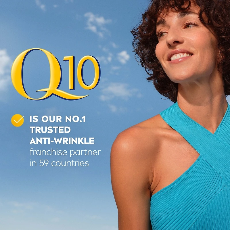 NIVEA Q10 Power Anti-Wrinkle Firming Day Face Cream SPF 30, All Skin Types, 50mL