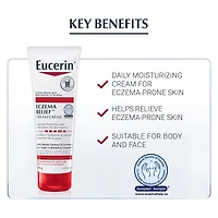 Eczema Relief Daily Moisturizing Face and Body Cream for Eczema-Prone Skin