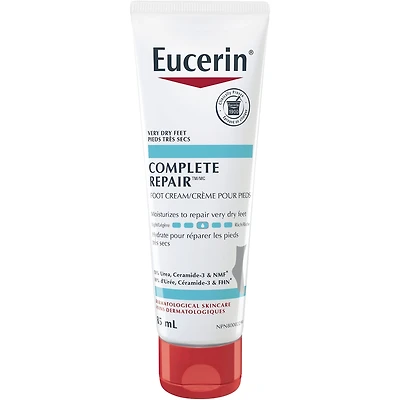 Crème hydratante quotidienne pour les pieds Complete Repair pour peau très sèche et rugueuse