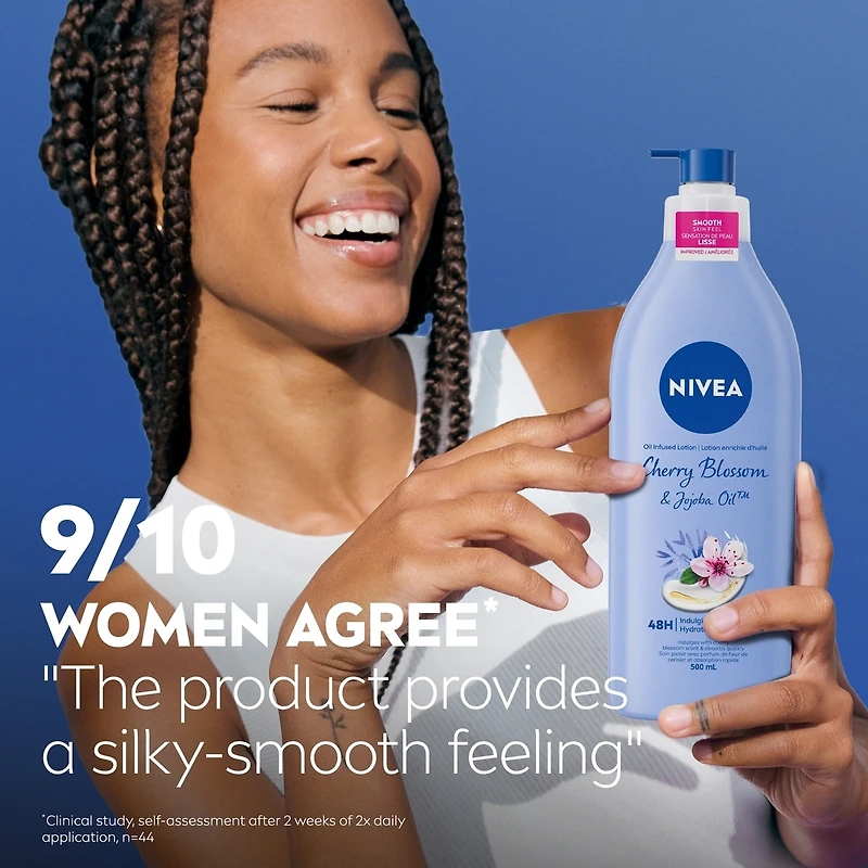 Oil Infused Cherry Blossom & Jojoba Oil Body Lotion