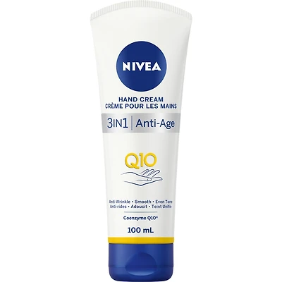 Crème pour les mains 3-en-1 Q10 Anti-Âge