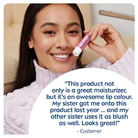 NIVEA Pearly Shine Lip Balm, Tinted lip balm with shea butter & natural oils for 24hr moisture, Pearly pink shine, Lip moisturizer for dry lips, (2 x 4.8g)