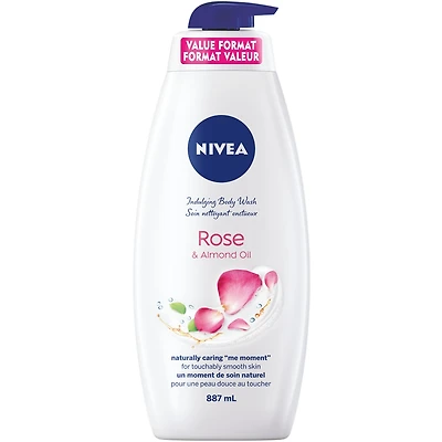 Crème Douche Nettoyante NIVEA Rose & Almond Oil