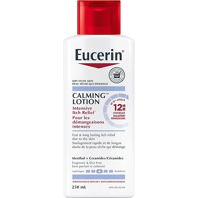 Lotion calmante pour le corps pour les démangeaisons intenses