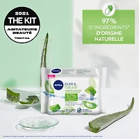 Lingettes Nettoyantes Biodégradables pure & natural (MC)