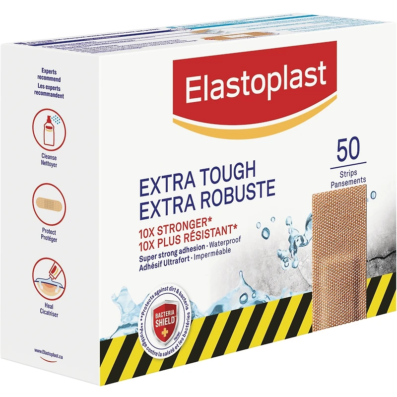 Elastoplast Extra Tough Waterproof Strips 50s