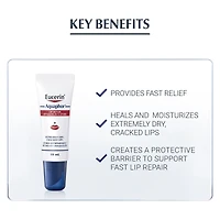 EUCERIN AQUAPHOR Baume à lèvres Prommade Cicatrisante pour Lèvres Extrêmement Sèches, Gercées et Craquelées