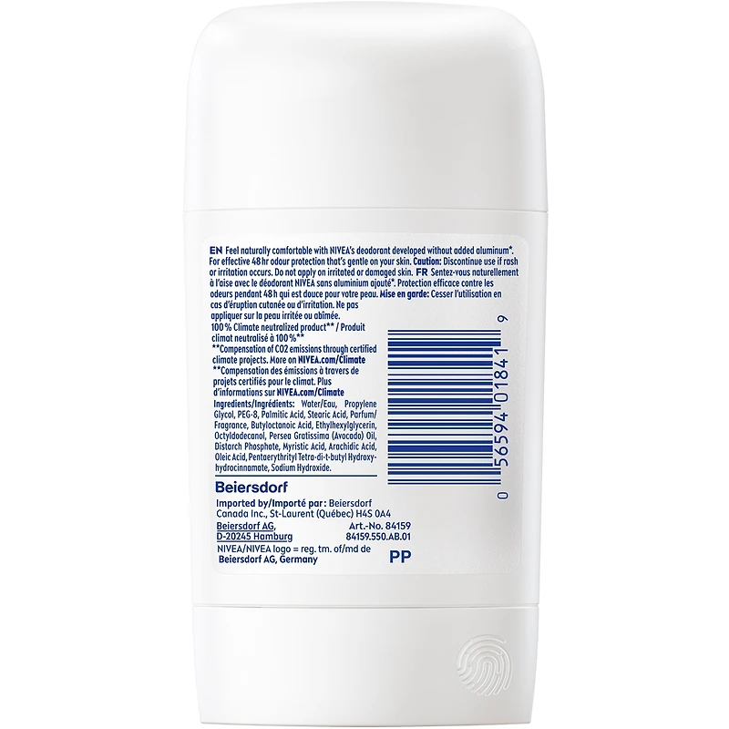 Déodorant en bâton sans aluminium Natural Comfort