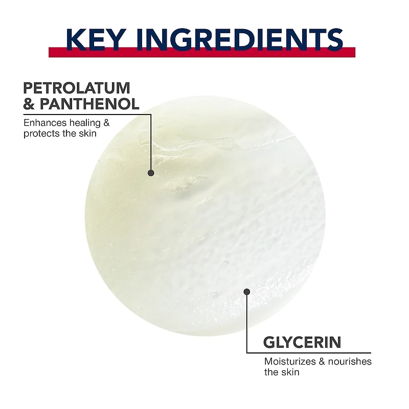 Aquaphor Healing Ointment, Multipurpose Ointment for Dry, Cracked Skin, 80g Jar