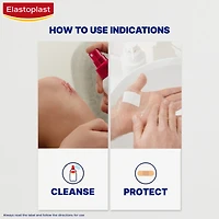 Waterproof XL Dressings | Large Plasters for Post-Operative and Everyday Acute Wounds | Extra Skin Friendly Sterile Dressings | Dermatologically approved | Bacteria Shield