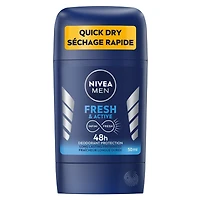 NIVEA Men Deodorant Fresh and Active Deodorant Stick, 50 mL
