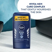 Déodorant en bâton Cool Kick de NIVEA Men Déodorant pour hommes, 50 ml