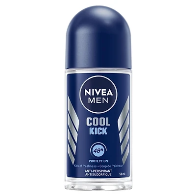 Antisudorifique à bille Cool Kick de NIVEA Men  Déodorant pour hommes, 50 ml