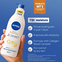 NIVEA Q10 Firming Body Lotion for Women with Q10 and Vitamin C, Normal Skin, 500 mL