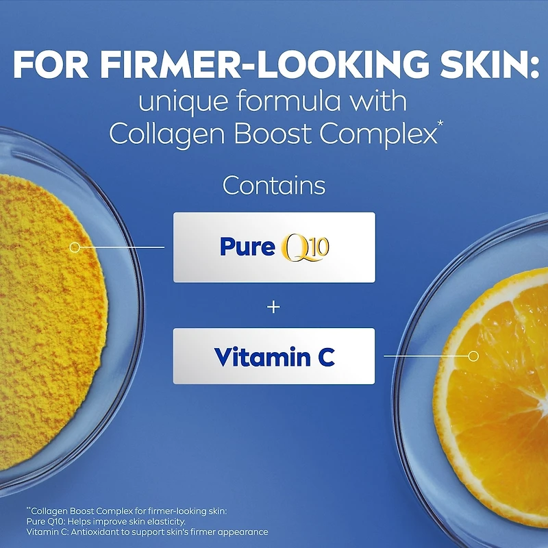 NIVEA Q10 Firming Body Lotion for Women with Q10 and Vitamin C, Normal Skin, 500 mL