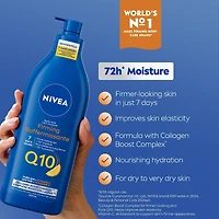 NIVEA Q10 Firming Body Lotion for Women, Body Milk with Q10 & Vitamin C, Dry Skin, 500 mL