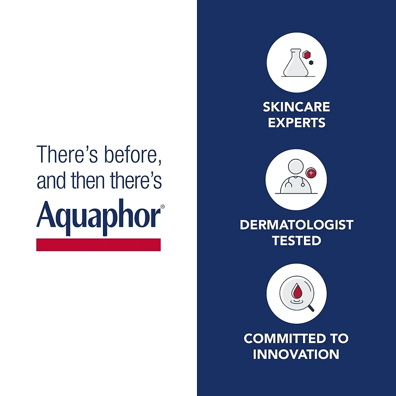 Aquaphor Routine Essentiels Soins Coffret Cadeau 3 Pièces, Onguent Cicatrisant, Baume à Lèvres et Bâton