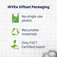 NIVEA Nourishing Skincare Routine, 5-Piece Holiday Gift Set for Dry and Sensitive Skin