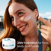 NIVEA Feel Pampered Skincare Routine Holiday Gift Set, Body Cream, Body Wash and Deodorant