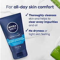 NIVEA MEN Routine Rafraîchissante, Coffret Cadeau des Fêtes, Gel Douche, Nettoyant Visage et Antisudorifique