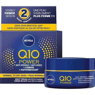 Crème de nuit reconstituante Anti-rides Q10 Power