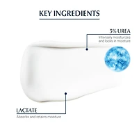 Crème régénératrice pour le visage 5 % d'Urée d' pour peau sèche à très sèche