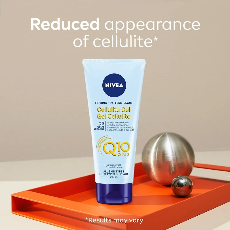 Gel cellulite raffermissant NIVEA Q10+, 200 ml