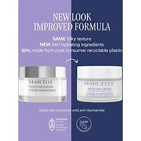 Moisture Cream 24h Moisturizing with Hyaluronic Acid & Niacinamide