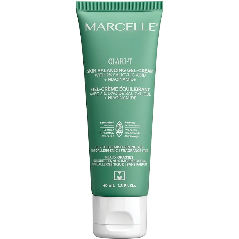 Clari-T Skin Balancing Gel-Cream with 2% Salicylic Acid + Niacinamide