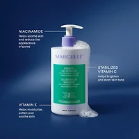 Gel nettoyant moussant