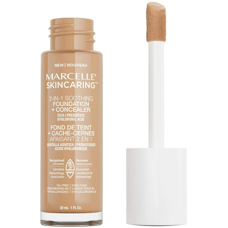 Skincaring 2-in-1 Soothing Foundation + Concealer