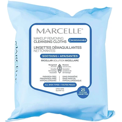 Biodegradable and Recyclable Hydrating Cleansing Cloths