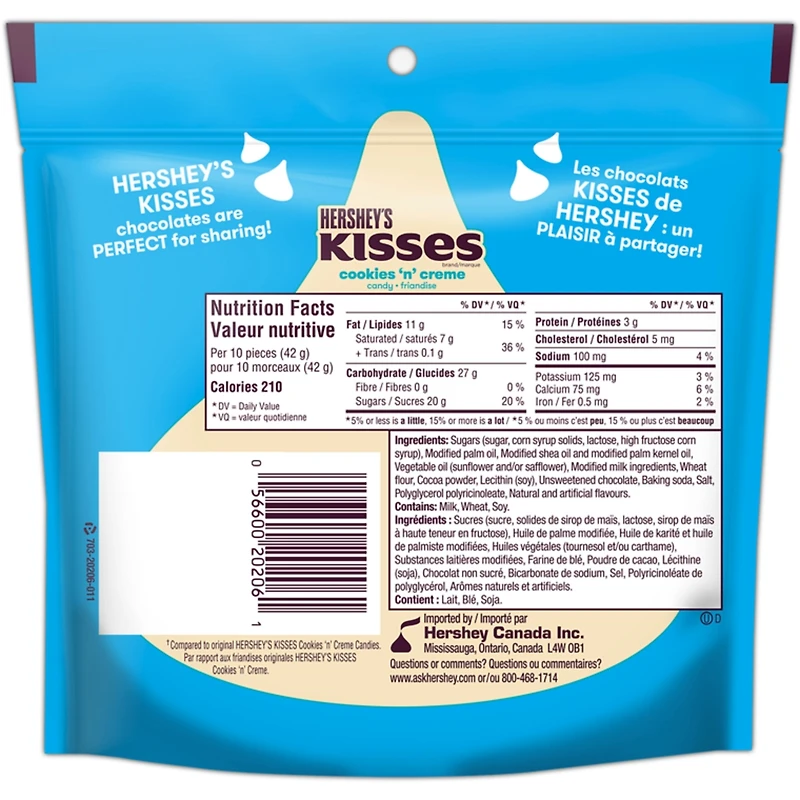 Chocolate Cookies n Crème Kisses